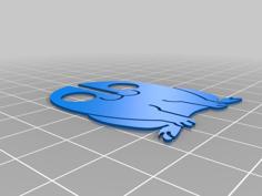 Pochita Keychain 3D Printer Model