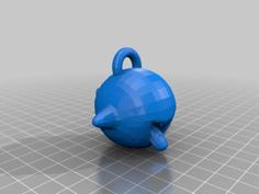 Boo Ornament 3D Printer Model