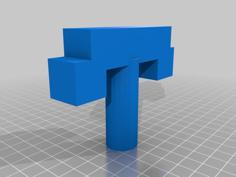 Pick Axe 3D Printer Model