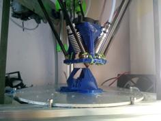 Diamond Hotend Effector Kossel800 3D Printer Model