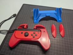 X-Con© / Joycon Grip – Stand + Addon 3D Printer Model