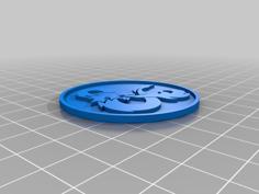 DnD Inspiration Coin 3D Printer Model