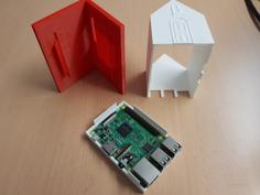 Raspberry Pi 3 House Case 3D Printer Model