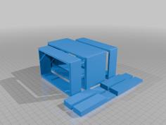 Simple Benq Monitor Stand 3D Printer Model