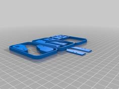 Blade Survival Snap Cards (Altoids 6) 3D Printer Model