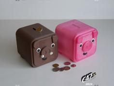 PiggyBank 3D Printer Model