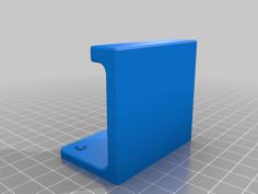 Wall Mount Holder For Parkside Screwdriver Case 3D Printer Model