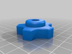 M8 Hand Knob 3D Printer Model