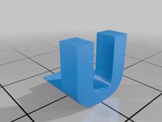 U-L 3D Printer Model