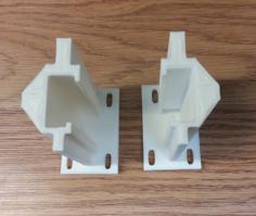 Kitchen Drawer Bracket Left And Right 3D Printer Model