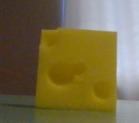 Cheese Block 3D Printer Model