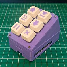 Raspberry Pi Keypad 3D Printer Model