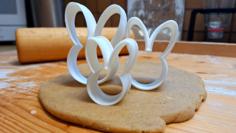 Gebäck-Ausstecher, Hase (die Wirklich Funktionieren) / Cookie Cutter (which Really Work) 3D Printer Model