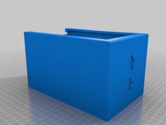 9V Duracell Container 3D Printer Model