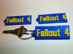 Fallout 4 Key Chain FOB 3D Printer Model