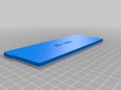 Storage Bin Divider (Akro-Mils) 3D Printer Model