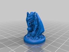 Mauhagr, The Thinker (Gargoyle Triad) 3D Printer Model