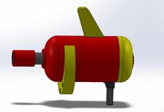 Dr. Eggman’s Egg Gun 3D Printer Model