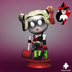 DC DOUBLE BIT: HARLEY QUINN 3D Printer Model