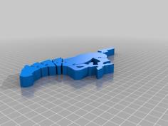 Flexi Mustang 3D Printer Model