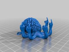 Brain Fucks 3D Printer Model