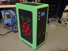 Raspberry Pi Desktop Tower Case 3D Printer Model