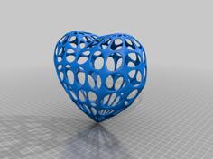 Wire Frame – Airless Heart 3D Printer Model