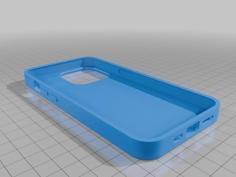 IPhone 14 Pro Case With No Camera Bump 3D Printer Model