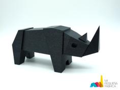 Rhino Magnetic Toy 3D Printer Model