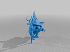 Pumpkin Scarecrow 3D Printer Model