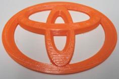 Classic Parts Contest: Toyota Logo Badge 3D Printer Model