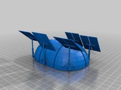 Multifunctional Martian Modules 3D Printer Model