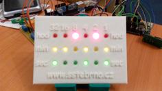 Binary Clock Panel And Firmware – Full Project 3D Printer Model