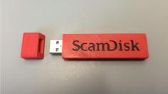 ScamDisk (for Teensy 3.1) 3D Printer Model