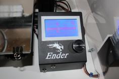 LCD Cover With Fixation For Comgrow Creality Ender 3 3D Printer Model