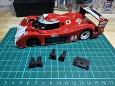 Kyosho Toyota GT-One Ts020 Body Mounts For GL LMP2 Chassis 3D Printer Model