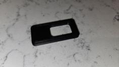 2012 Jeep Wrangler Seatbelt Clip 3D Printer Model