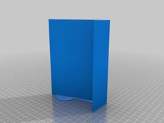 Paper Sign Holder Parametric 3D Printer Model