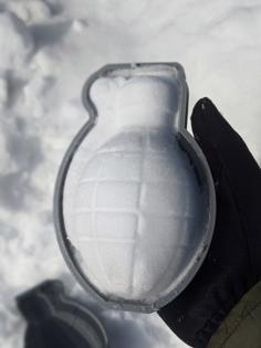 Snowball Grenade Maker 3D Printer Model