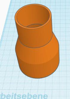 Staubsauger Adapter BOSCH PAS Auf METABO KGSV 72 Xact SYM Kappsäge 3D Printer Model