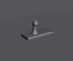 Command Hook V1 3D Printer Model