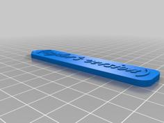 (taylor’s Version) Keychain 3D Printer Model