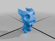 Spooky Guy 3D Printer Model