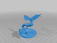 Radiant Dragon Mini From DnD Spelljammer 3D Printer Model