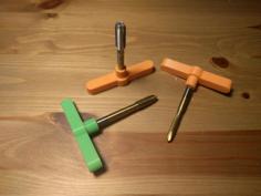 Customizable Adapter Tool Handle 3D Printer Model