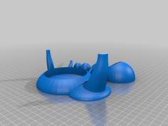 Vessel And Frother Holder 3D Printer Model