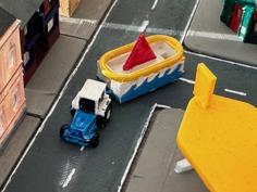 Carnival Parade Trailer 5 (z-scale) 3D Printer Model