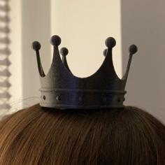 Crown – Flat Bottom (3D Print Optimized) 3D Printer Model