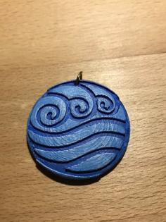 Water Tribe Pendant 3D Printer Model