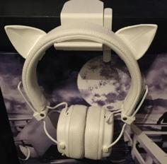 Head Phone Cat Ears 3D Printer Model